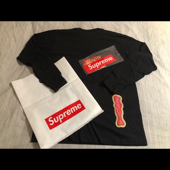 Supreme X Sekintani La Norihiro Long Sleeve Tee 🔥 - Picture 4 of 7